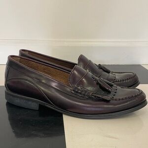 Bass Weejuns Brown Loafers Fringe Tassel Size 11 Barnett Career Classic Office